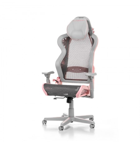 DXRACER Air Series R1S-GPG pelēki-rozā ergonomisks krēsls