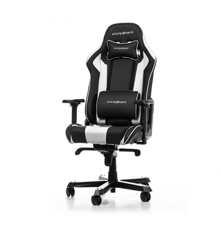 DXRACER KING SERIES K99-NW melns/balts ergonomisks krēsls