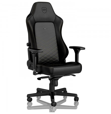Noblechairs HERO ergonomisks krēsls (melns/zelts)