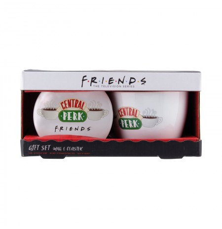 Подарочный набор кружка и подставка Friends Central Perk