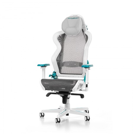 DXRACER Air Series R1S-WQG balts/ciāna ergonomisks krēsls