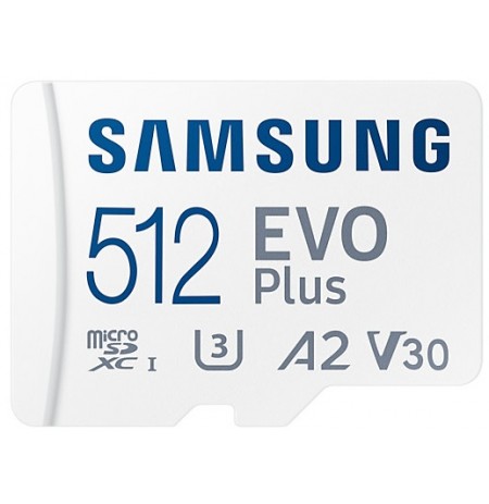 Atmiņas karte Samsung EVO PLUS MicroSDXC 512GB