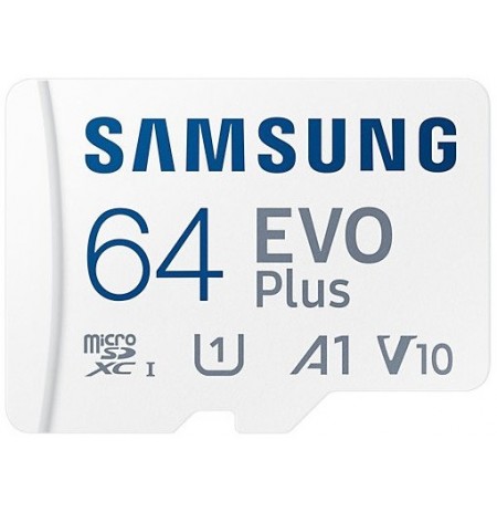 Atmiņas karte Samsung EVO PLUS MicroSDXC 64GB