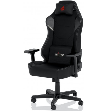 Nitro Concepts X1000 Stealth Black ergonomisks krēsls