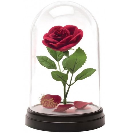Disney Beauty and the Beast Enchanted Rose lampa