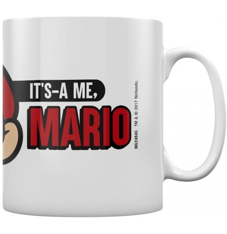 Nintendo Super Mario It`s A Me Mario kauss (315ml)