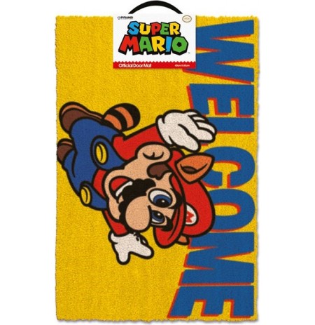 Super Mario (Welcome) durvju paliktnis | 60x40cm