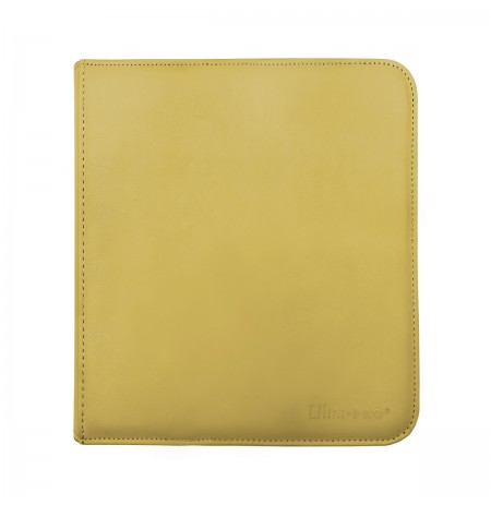 UP - 12-Pocket Zippered PRO-Binder - Yellow