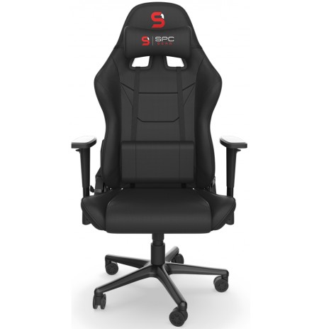 SPC Gear SR300F V2 melns Audums ergonomisks krēsls