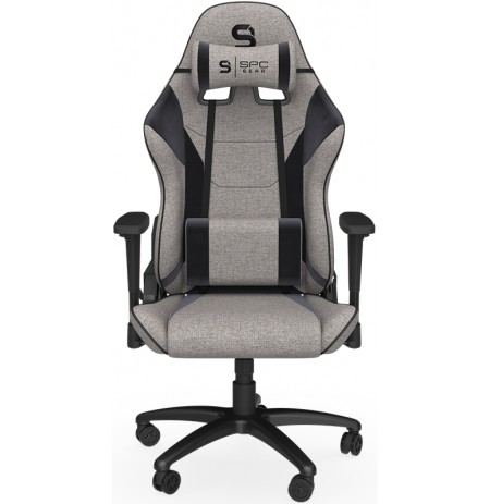 SPC Gear SR300F V2 melns/pelēks Audums ergonomisks krēsls