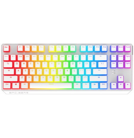 SPC Gear GK630K Tournament TKL mehāniskā klaviatūra ar RGB Pudding Edition (US, Kailh RED switch)