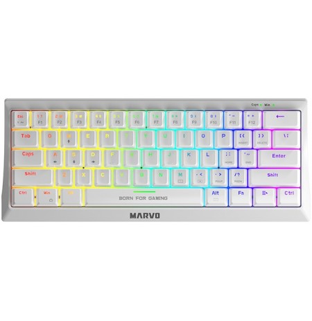Marvo KG962 60% mehāniskā klaviatūra ar RGB  (US, BLUE switch)