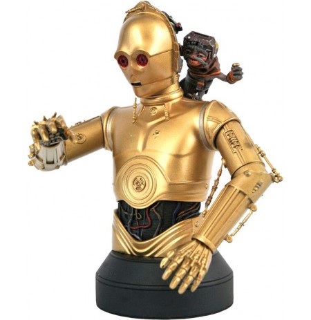 Star Wars Episode IX C-3PO And Babu Frik statuja | 15 cm