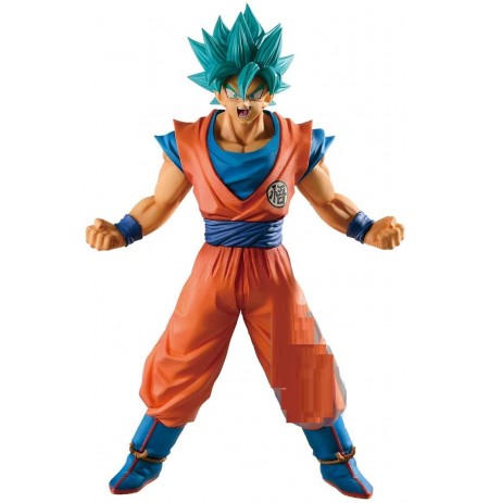 Dragon Ball Z Super Saiyan God Super Saiyan Son Goku Ichibansho History Of Rivals statuja | 25 cm