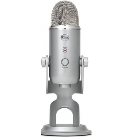 Blue Yeti (Silver) kondensatora mikrofons