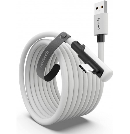 Syntech USB-C 5M Link Cable for Oculus/Meta Quest 2/1 And PC/Steam VR