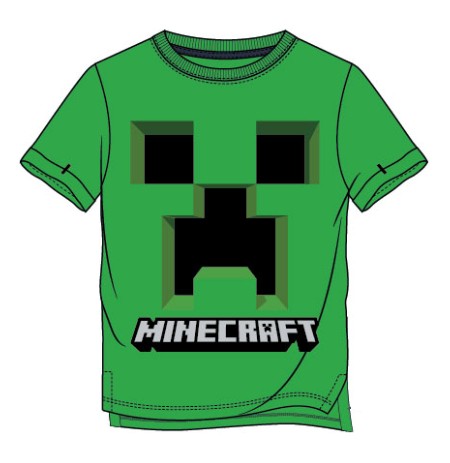 Minecraft Creepy Creeper Green krekliņš |10 gadu