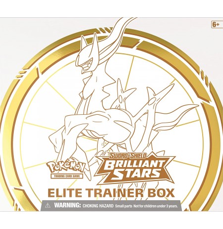Pokemon TCG - Sword & Shield 9 Brilliant Stars Elite Trainer Box