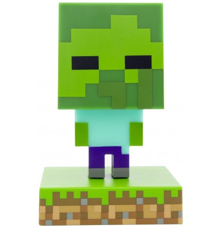 Minecraft Zombie Icon lampa