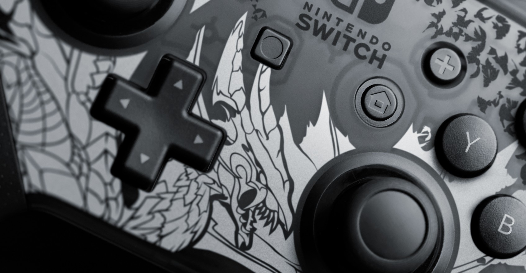 Nintendo Switch Pro Controller - Monster Hunter Rise Sunbreak Edition kontrolieris