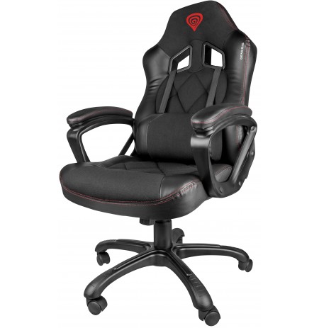 GENESIS NITRO 330 melns ergonomisks krēsls