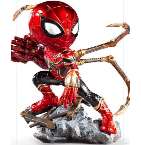 Avengers Endgame Iron Spider Minico statuja | 14 cm