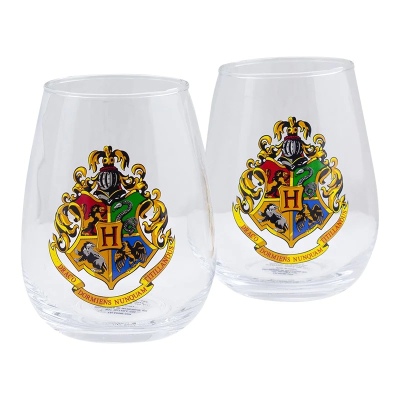 Harry Potter Hogwarts Crest divas glāzes (400ml)
