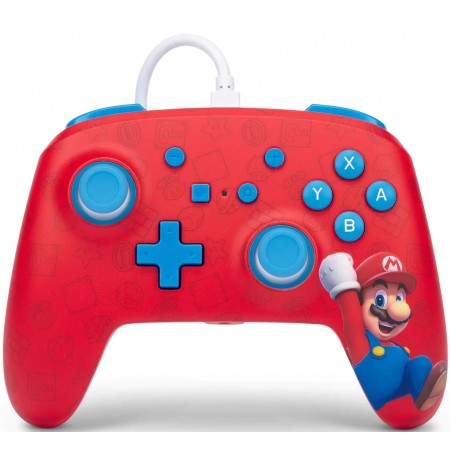 PowerA Enhanced Woo-hoo! Mario ar vadu kontrolieris paredzēts Nintendo Switch