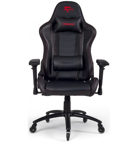 FragON 5X Series melns ergonomisks krēsls