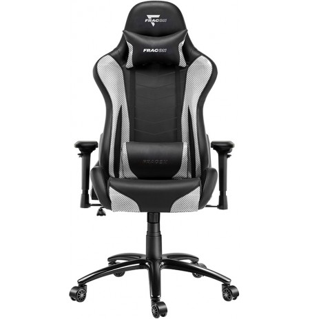 FragON 5X Series melns/balts ergonomisks krēsls