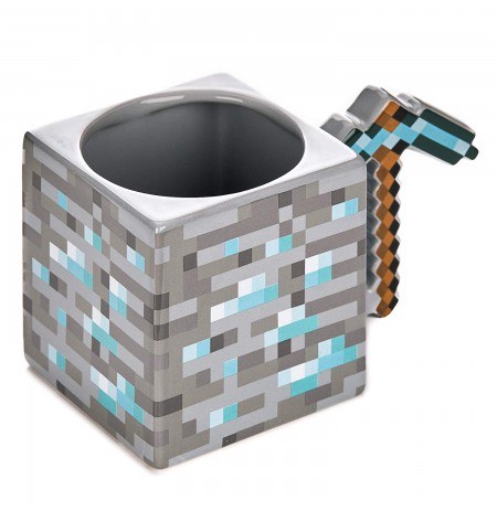 Minecraft Pickaxe 3D кружка (Поврежденная упаковка)