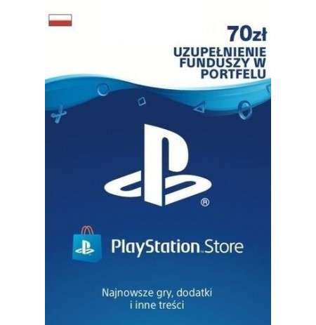 Playstation Network Card 70 PLN (Polija)