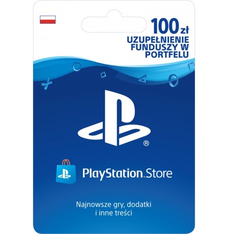 Playstation Network Card 100 PLN (Polija)