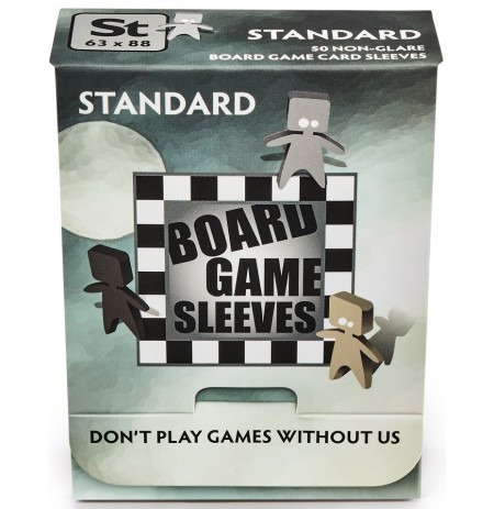 Board Games Sleeve - Non-Glare - Standard (63x88mm) - 50 Pcs
