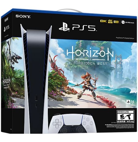 PlayStation 5 Digital spēļu konsole 825GB Horizon Forbidden West Bundle
