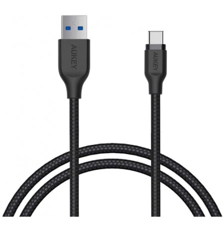 Aukey USB-A to USB-C CB-AC kabeli