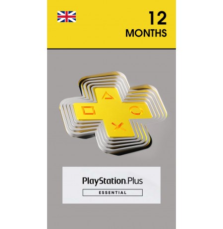 Playstation Plus Essential Card 365D (Lielbritānija)