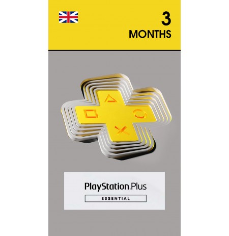Playstation Plus Essential Card 90D (Lielbritānija)