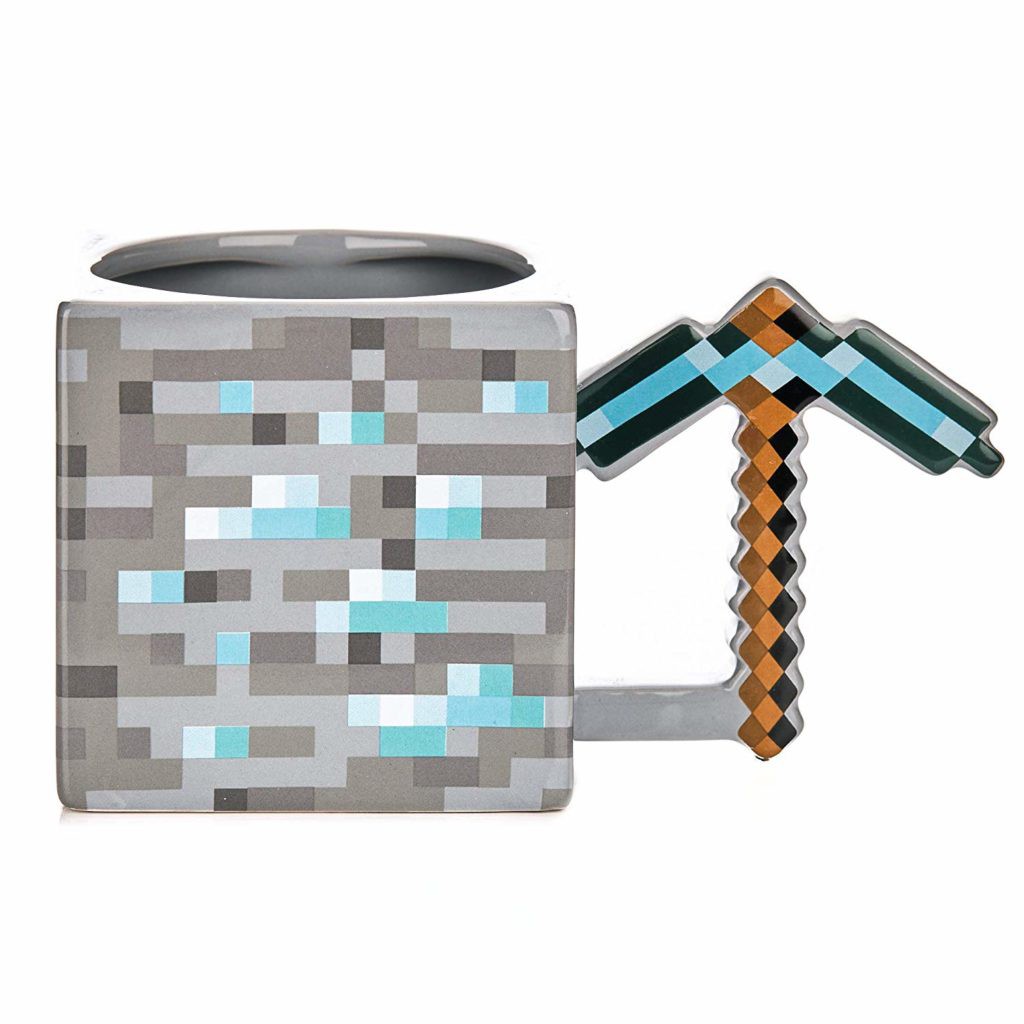Minecraft Pickaxe 3D krūze (Bojāts produkts)
