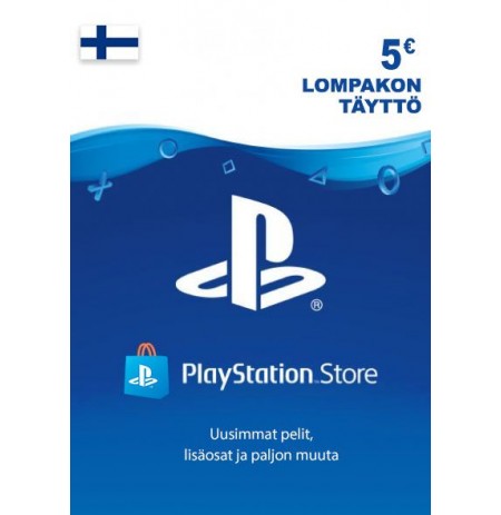 Playstation Network Card 5 EUR (Somija)