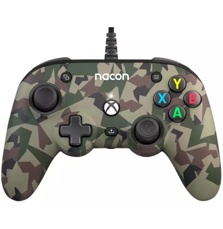 Nacon Pro Compact Xbox X/S & One ar vadu kontrolieris (Camo Green)