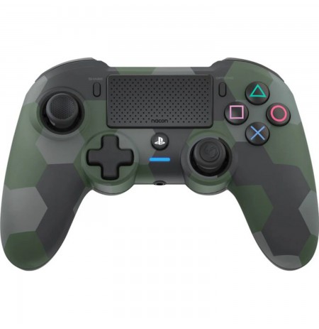 Nacon Asymmetric Playstation 4 ar vadu kontrolieris (Camo Green)