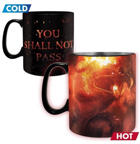 The Lord Of The Rings You Shall Not Pass Mug |Heat Change 460ml