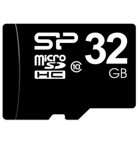 Atminas karte Silicon Power MicroSDHC Class10 32GB + SD Adapter