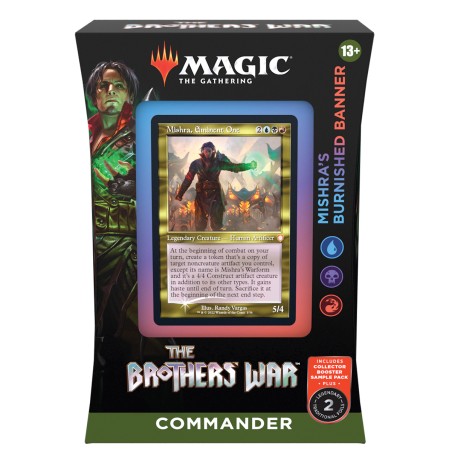 Magic: The Gathering - The Brothers War Commander Deck - Mishra's Burnished Banner