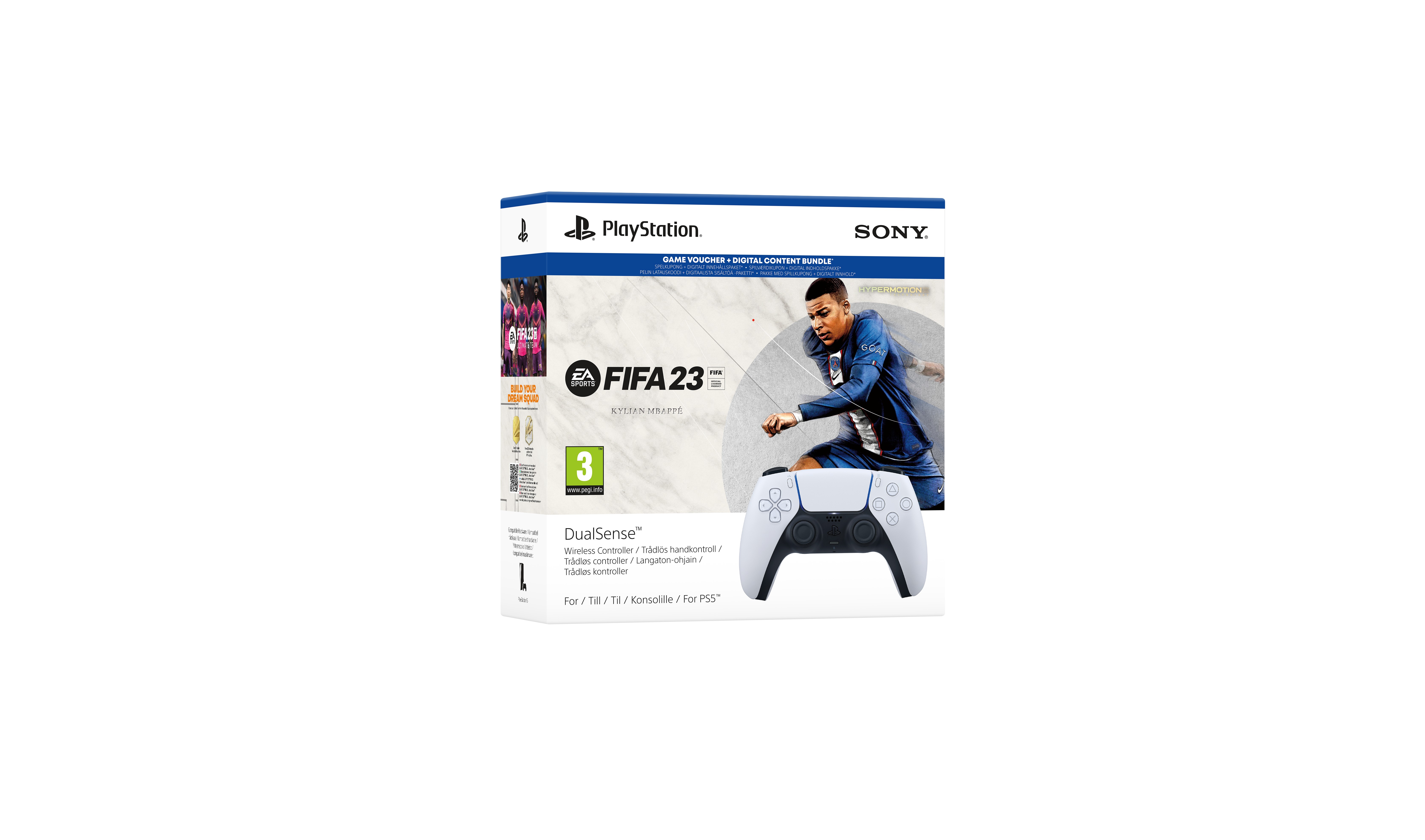 Sony PlayStation DualSense FIFA 23 bundle bezvada kontrolieris (PS5)