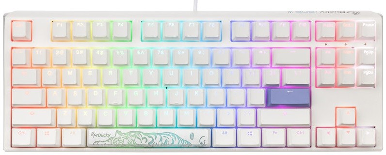 Ducky ONE 3 Classic Pure White TKL RGB Gaming