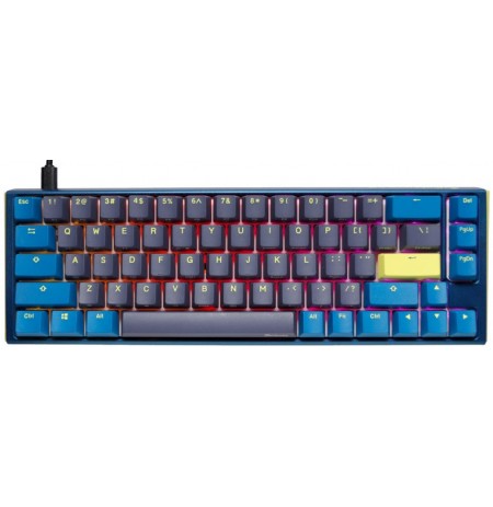 Ducky ONE 3 Daybreak SF TKL RGB mehāniskā klaviatūra |  Hot-Swap, US, MX Red Clear