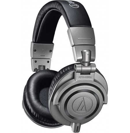 Audio Technica ATH-M50X austiņas ar vadu (Dark Grey) 3.5mm / 4.4mm