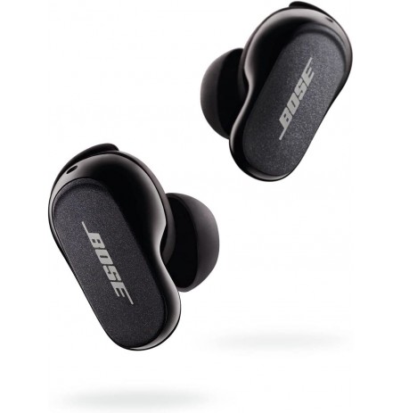BOSE QuietComfort Earbuds II trokšņu slāpēšanas bezvadu austiņas (melns) | Bluetooth